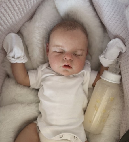 Lifelike doll noah - ", asleep"