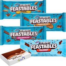 MrBeast Feastables Mix Chocolate 4 Flavour Size Bars 60g Gift Box Treat