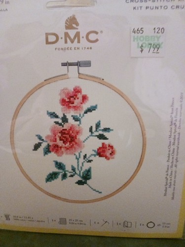 Counted cross stitch dmc - cross,