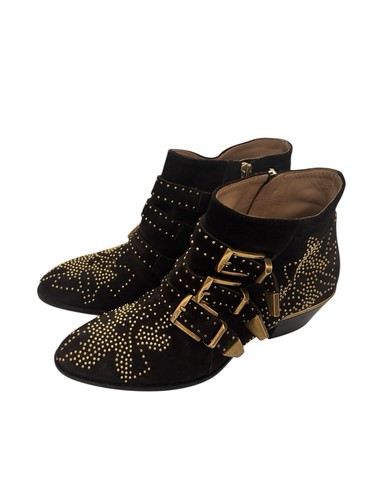 Chloe susanna boots gold - boots,