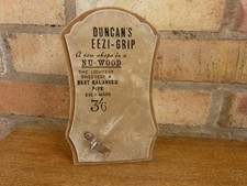 Nice Vintage Duncans EEZI-grip Shop Advertising Pipe stand