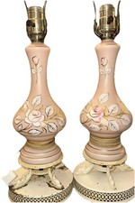 2 VNTG Shabby Chic handpainted