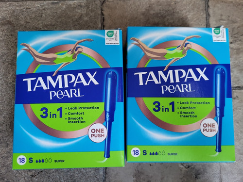 Tampax pearl super tampons - pearl,