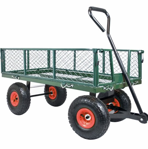 105l green garden trolley - green,