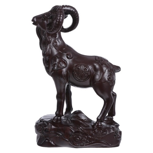 Rustic black ebony goat - rustic,