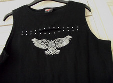Harley Davidson KOBLENZ Germany - Ladies Tank Top Size L - Black - Sleeveless