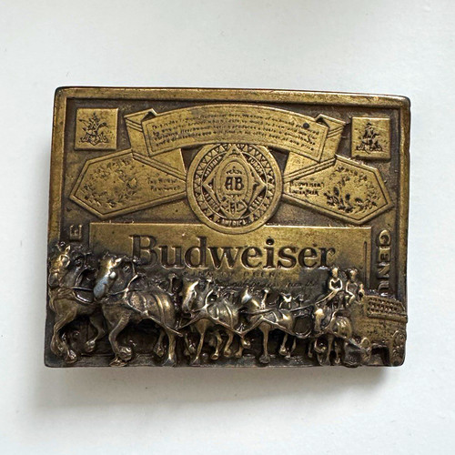 Budweiser beer metal belt - budweiser,