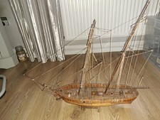 BILLINGS BOAT,S LARGE SHIP ASSEMBLED NICELY