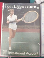 NATIONAL SAVINGS A4 ADVERTISING POSTER FOR A BIGGER RETURN NS(P)73