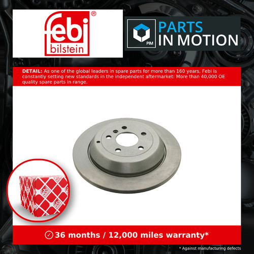 Brake discs pair - brake, solid