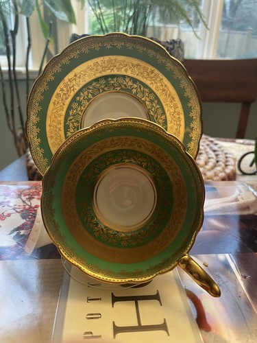 Vintage royal stafford - stafford, green