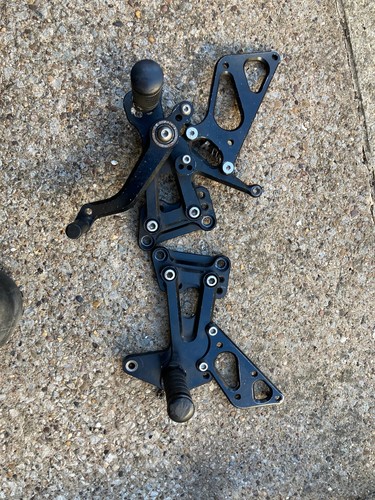 Bmw s1000rr rearsets - rearsets, footpegs