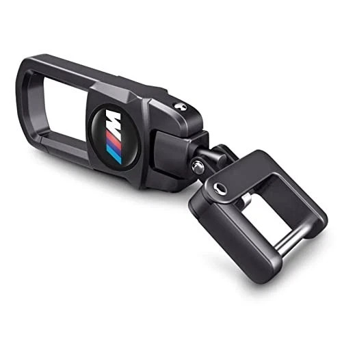 Sport leather car keyring - leather,
