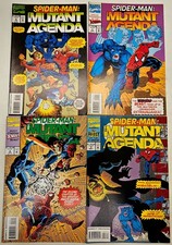 Spiderman Mutant Agenda Marvel Comics 4 Key Issue Set 0 1 2 3 High Grade VG/FN