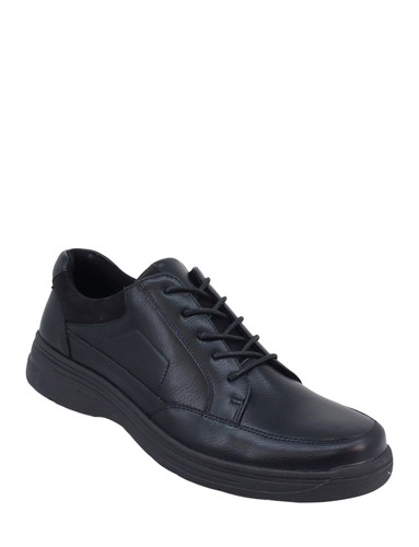 Mens wide fit lace shoe - lace, up