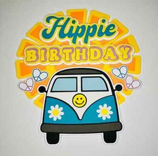 Hippie - Van - Peace - Sun -