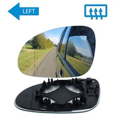 1pc Left Side Wing Rearview Mirror Glass Heated Convex For VW Golf MK5 2003-2008