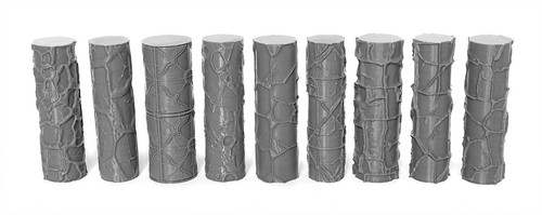 Texture rollers clay polymer - clay,