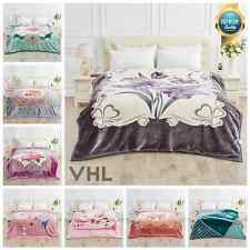 New Reversible Heavy Blankets Soft Warm Thick Heavy Weight Blanket King Size