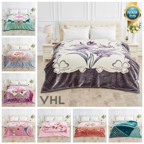 New reversible heavy blankets - new,