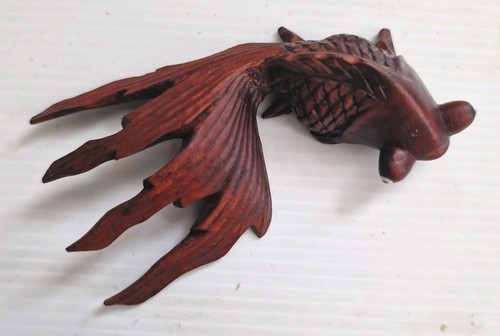Vintage hand carved wooden - vintage,