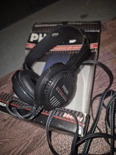 Vintage 1980s Boxed Philips SBC 464 Headphones with Volume Control 