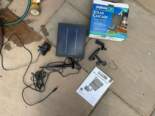 Hozelock solar cascade patio - &,