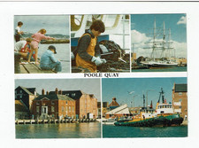 POSTCARD COLOUR PHOTOS OF POOLE QUAY.