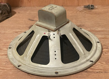 1960s 32-ohm 12" Alnico Instrument Speaker Cinaudagraph Consolidated Ill.