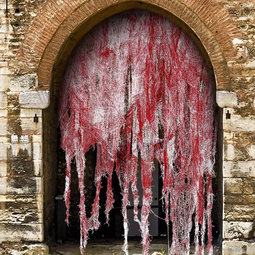 Halloween bloody gauze - halloween,