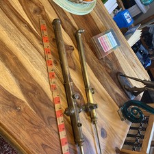 Two Brass Victorian Stirrup