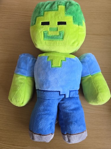 Minecraft zombie plush - minecraft,