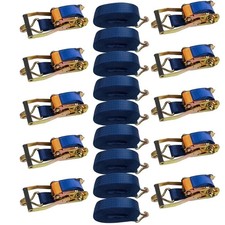 10 Pack Ratchet Straps 10m