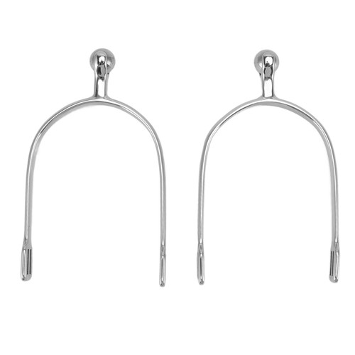 Pair horse spurs stainless - horse,