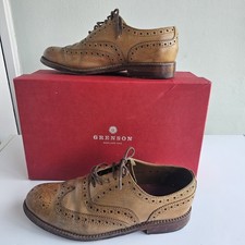 Grenson stanley tan oxford - stanley,