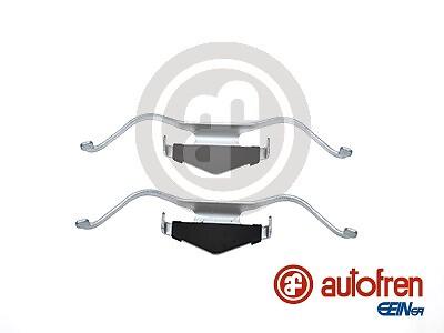 Front brake pad fitting kit - pad,