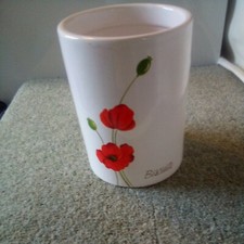 Biscuit Jar Poppy Design