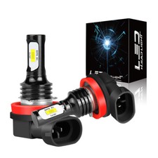 H11 Led Headlight Bulbs Xenon White 6000k Headlamp 711 Fog Light Lamp Bulbs 12v