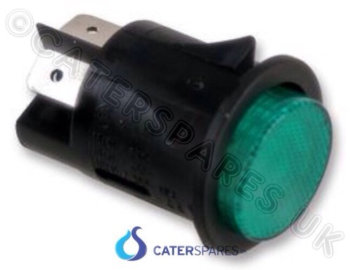 Round green switch for heated - switch,