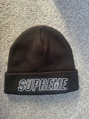 Supreme black beanie - supreme,