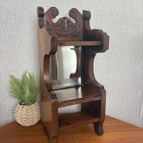 Antique ornate carved wooden