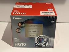 CANON HG10 CAMCORDER BOXED HD
