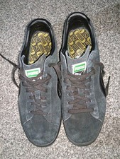 Size 10 Black Suede Puma Court