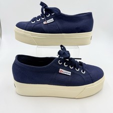 Superga Size 4 Women’s Navy