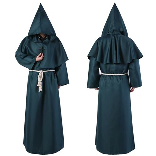 Halloween hooded robe - halloween,