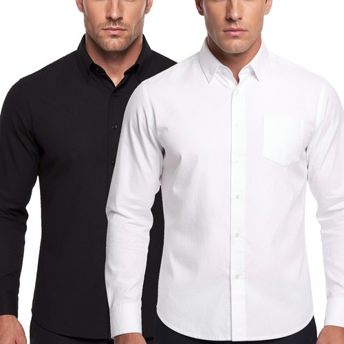 New mens shirts - new, button