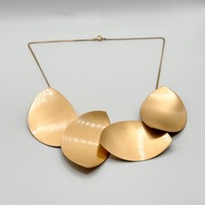COS Gold Tone Leaf Discs