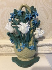 Vintage Cast Iron Door Stop -