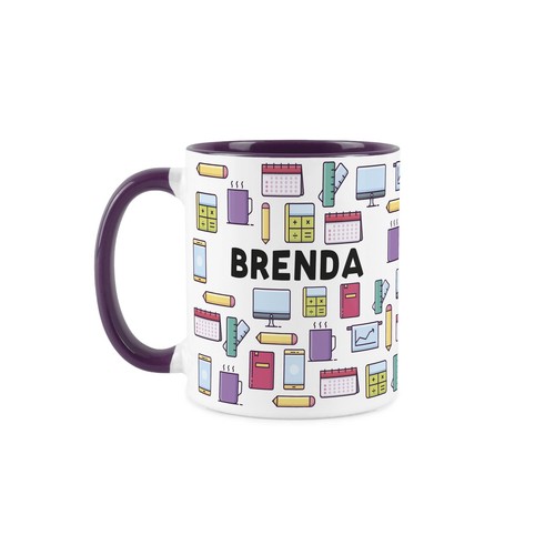 Personalised secretary mug - personalised,