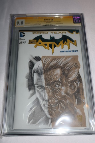 Cgc batman 29 sketch - ss, 9.8